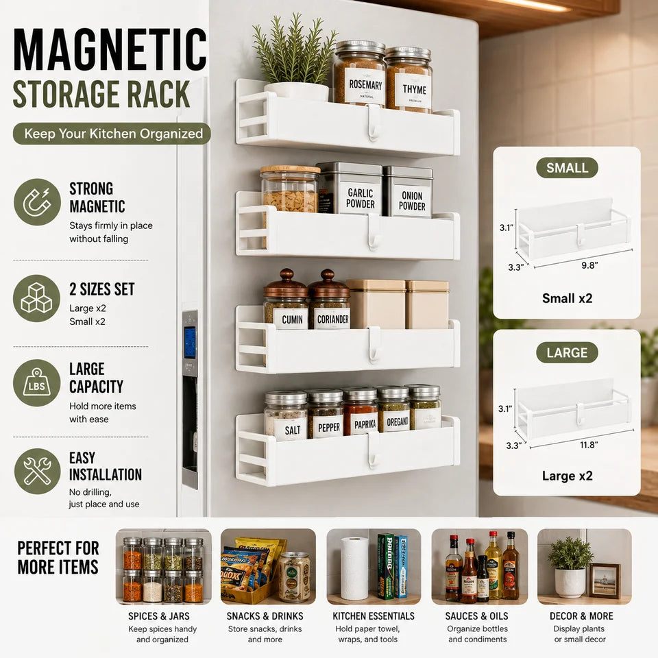 SuiteRituals magnetic organizer installation detail